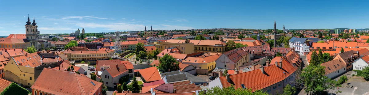 Historické centrum Banskej Štiavnice – výhľad na mesto